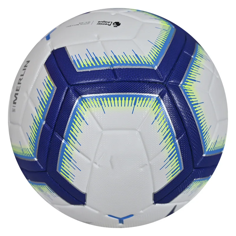 Balón de fútbol de PU térmico sin costuras para adultos, pelota de entrenamiento para interiores y exteriores, antideslizante, tamaño oficial 5