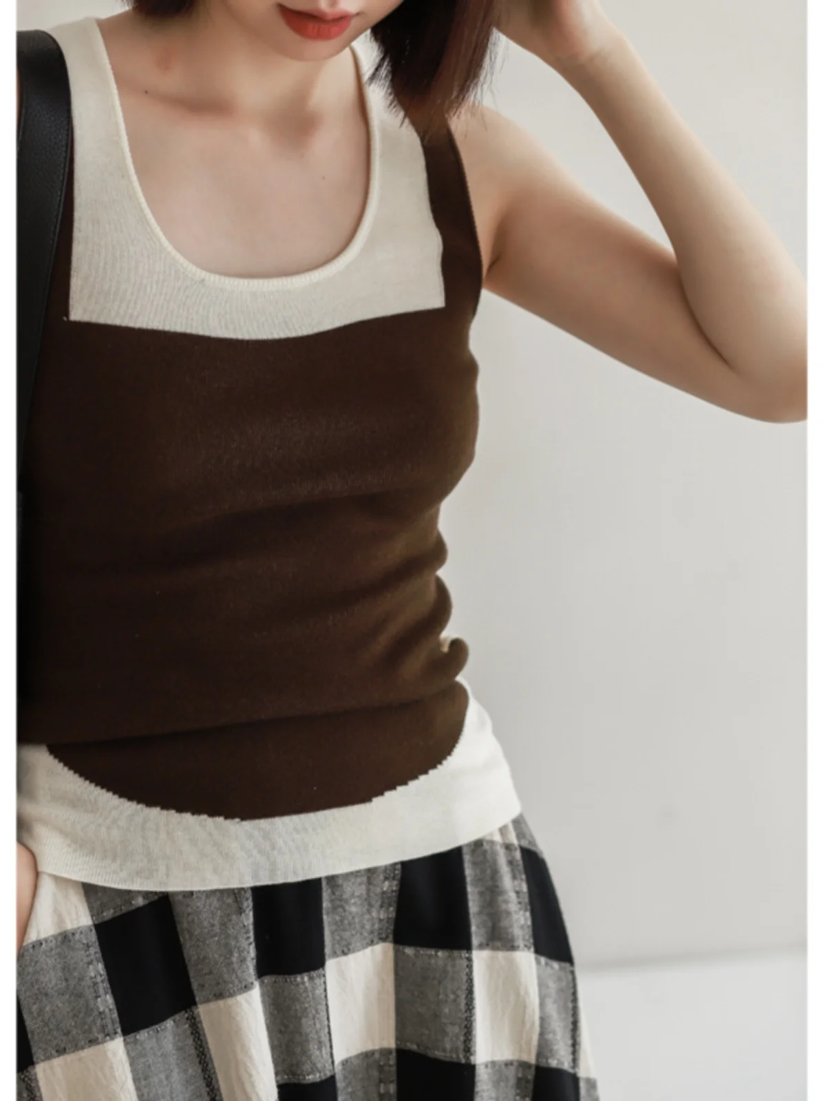 

Жилет из тонкопряденой шерсти Phil Dan, премиум-версия, мягкий, приятный для кожи, высококачественный, из шерстяной смеси, однотонный, для повседневной носки