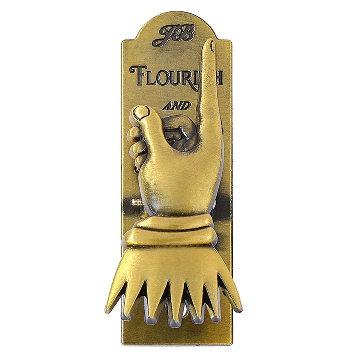 Eco-friendly Crown Hand Metal Bookmark Antique Book Marker Reading Accessory Gift for Book Lovers Stationery Decoration A