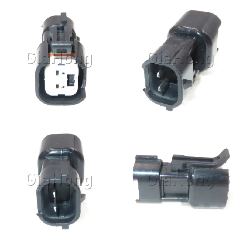 

1 Set 2 Ways AC Assembly Parts Car Plastic Housing Wire Connector Auto Female To Male Interface Converter Nippon To EV6 Socket