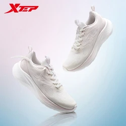 Xtep Running Shoes For Women 2024 Spring Breathable Women's Sports Shoes Durability Soft Rebound Non-Slip Sneakers 876118110066