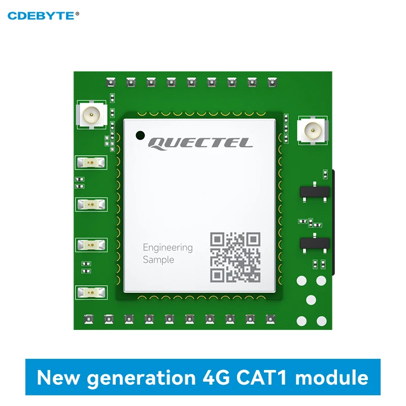 4G CAT1 Module CDEBYTE E840-TTL(EC05-DNE) Data Transparent Transmission MQTT Edge Collection Modbus DNS Heartbeat Bag Fota VPN