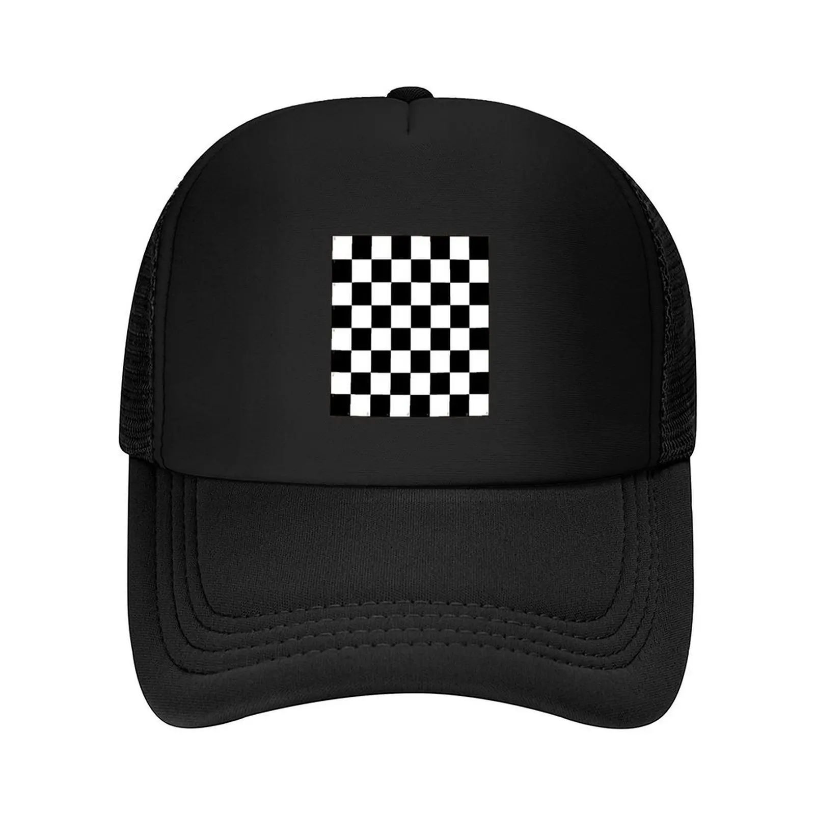 

Chessboard Baseball Cap New In Hat Golf Hat men's big size hat birthday Women's 2025 Men's