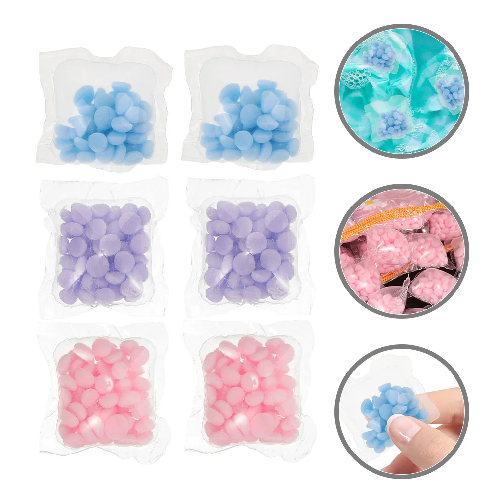 30Pcs Laundry Scent Booster Beads Fragrant Smelling Clothes Booster for Freshness and Softness Assorted Colors