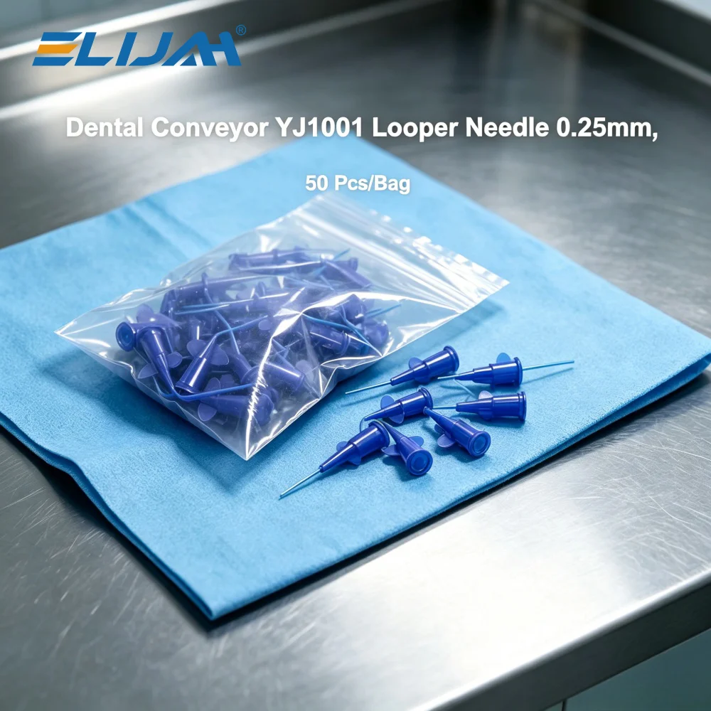 

ELIJAH Dental Disposable Syringe Tips50Pcs/Bag Curved Endodontic Irrigation Tips for Root Canal Irrigation Endodontic Irrigation