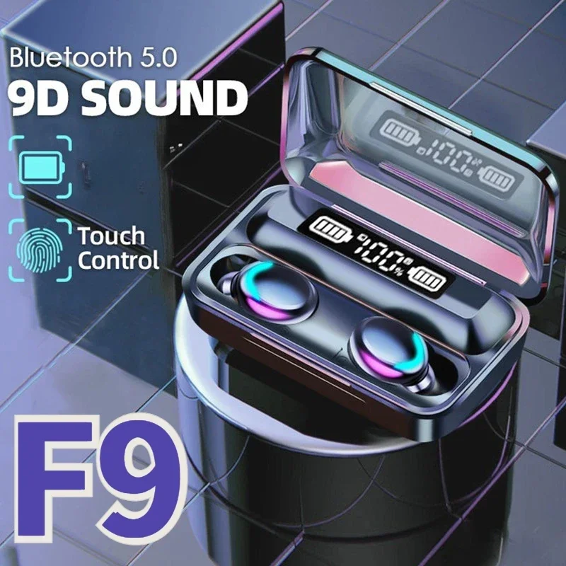 New F9 Bluetooth He…