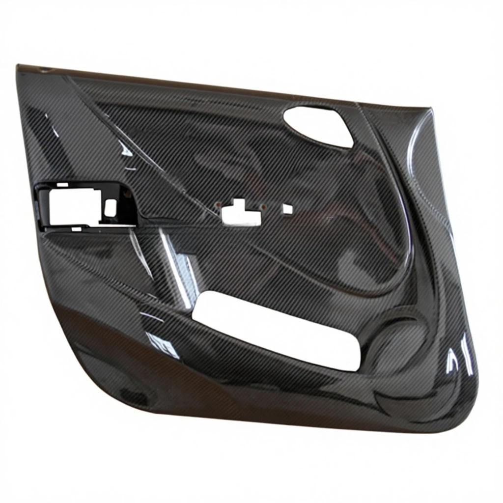 

2005 2007 Carbon Fiber Interior Door Panels for Fit Body Kit