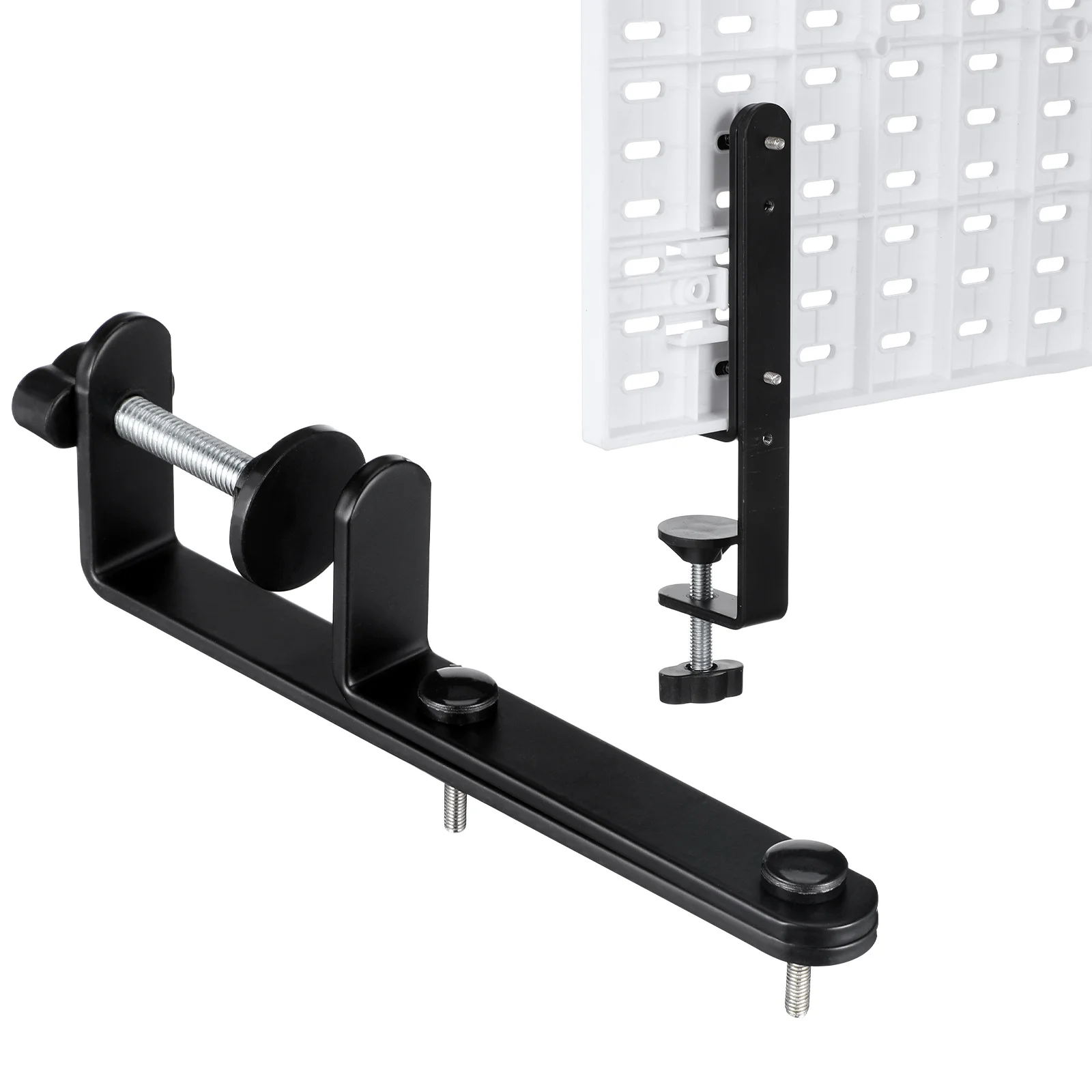 2Pcs Solid Pegboard Panel Table Bracket Strong Support Tabletop Pegboard Display Stand Pegboards Display Stand