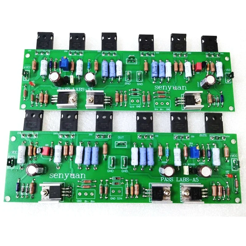 50w*2 Reference PASS A5 2-kanałowa płyta wzmacniacza wysokiej mocy z zrównoważonym wejściem XLR Diy wzmacniacz audio klasy A