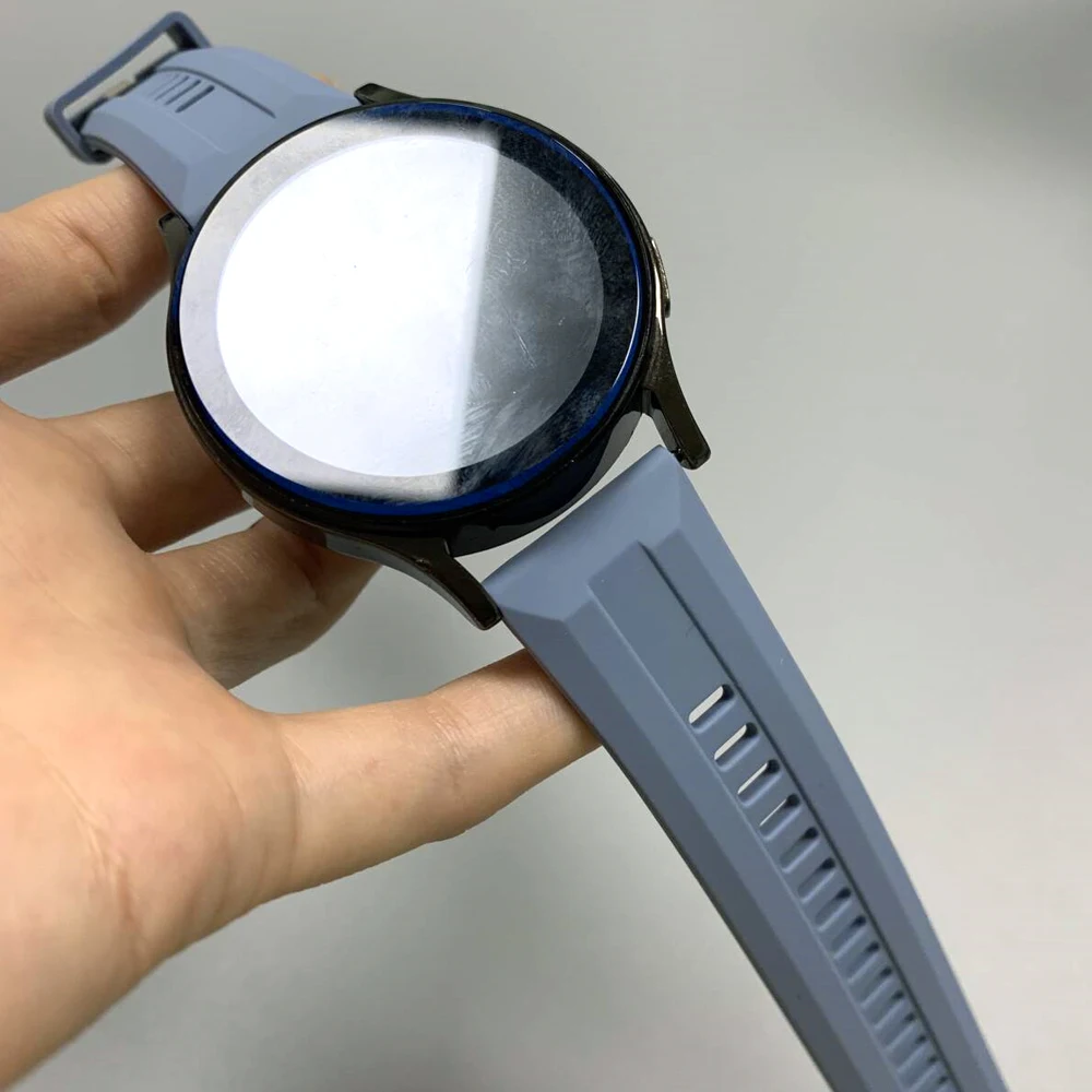 Bracelet en Silicone 22mm pour Samsung Galaxy Watch3 45mm/Gear S3 Bracelet classique pour AMAZFIT BALANCE2/pour montre HUAWEI GT 6 46mm bande