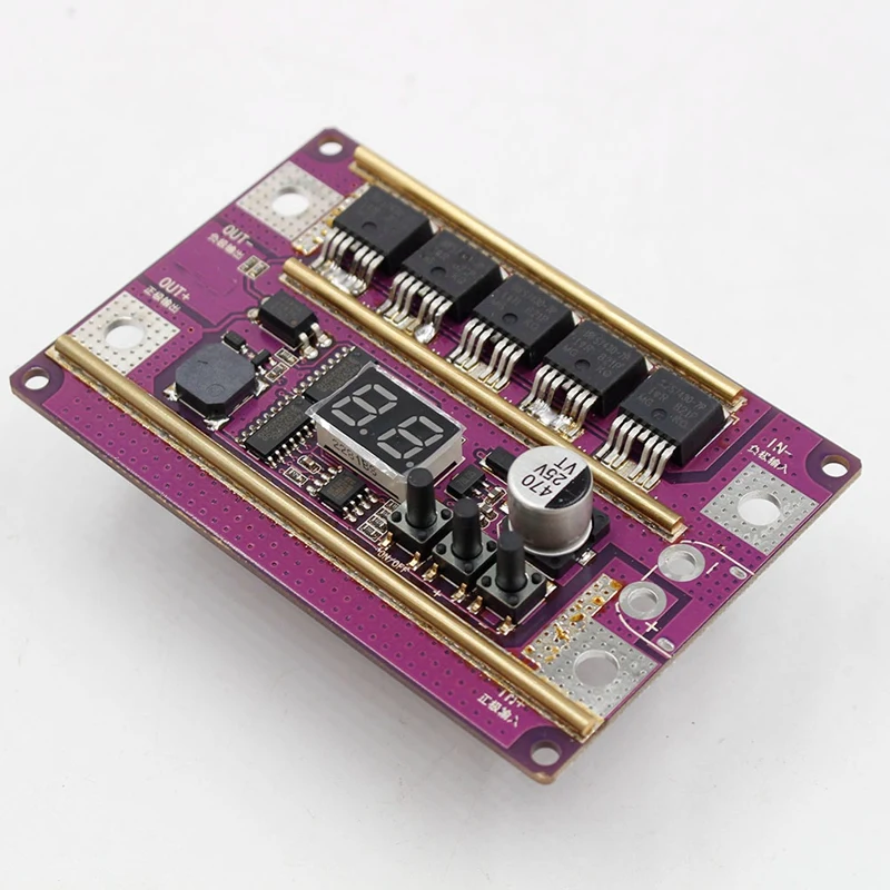 99 ingranaggi di potenza Mini scheda di controllo della saldatrice a punti regolabile per la saldatura di 18650 batterie/foglio di nichel da