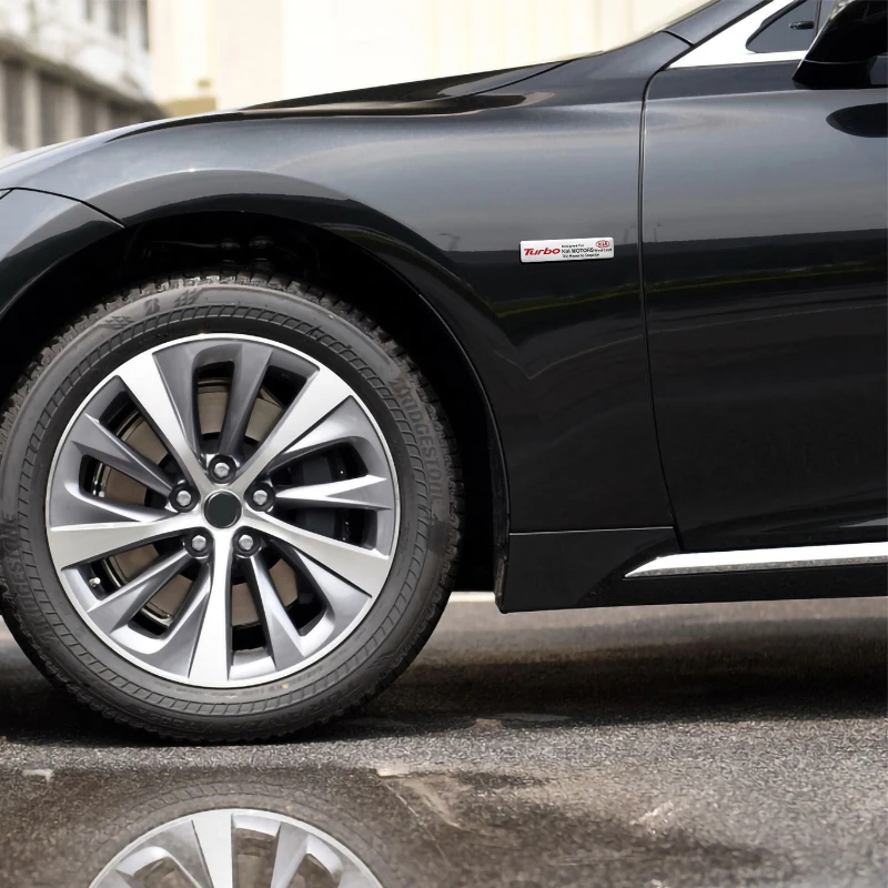 1Pcs 3D Aluminum Car Stickers Emblem Badge Decals Auto Accessories For KIA Sportage Rio Ceed 3 4 K5 Picanto Cerato Sorento Soul