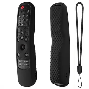 Smart Tv Remote Control Protective Cover Shock Resistant Silicone Case Drop-Proof Shell Compatible For 2021 Lg Mr21ga Lg Mr 21gc