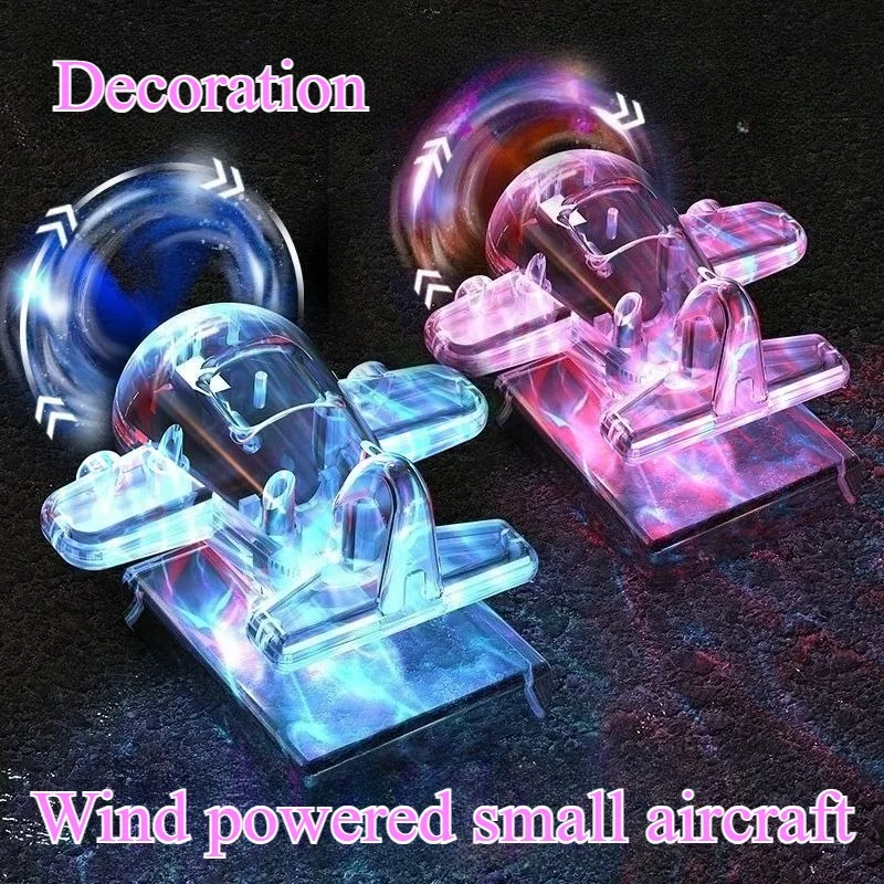 

Светодиодные фонари с ветрозащитой, вращающиеся украшения для ручек мотоцикла в самолете, предупреждения о безопасности, украшения для мотоциклов