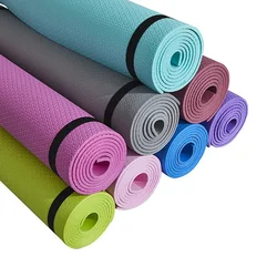 3MM Dicke EVA Yoga Matten Anti-slip Sport Fitness Matte Decke Für Übung Yoga Und Pilates Gymnastik Matte fitness Ausrüstung