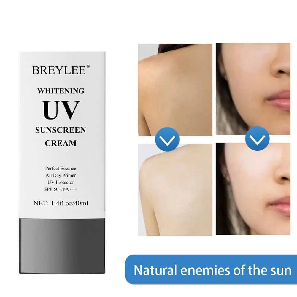 Crema de protección solar UV para el cuidado de la piel, loción protectora solar, blanqueadora, J5Q5