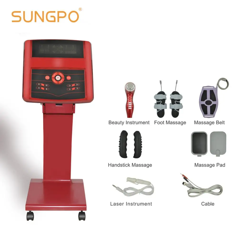 High Quality Far Infrared EMS Massage Pulse Wave Vibrator Machine For Joint Pain Relief Body Care SUNGPO Factory