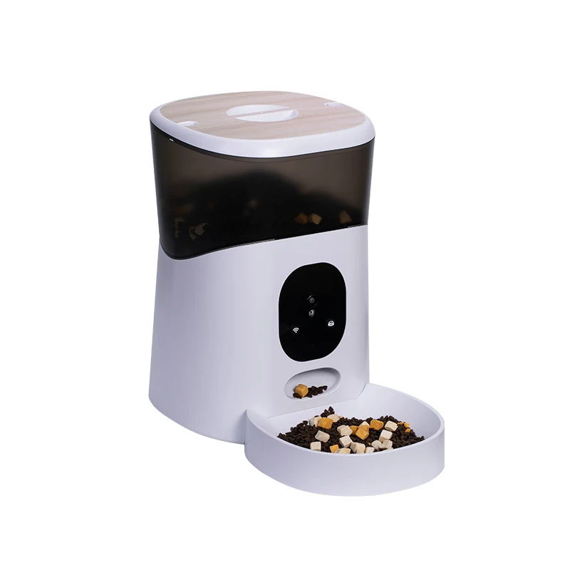 Tuya WIFI Smart Pet  Feeder  Food Dispenser Automatic Dog Feeder With Smart Camera