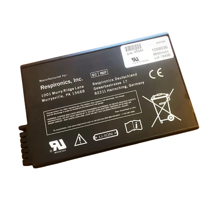 Brand New Authentic REF 900-102 Applicable Respironics Ever-Go Simply-Go Oxygen machine battery