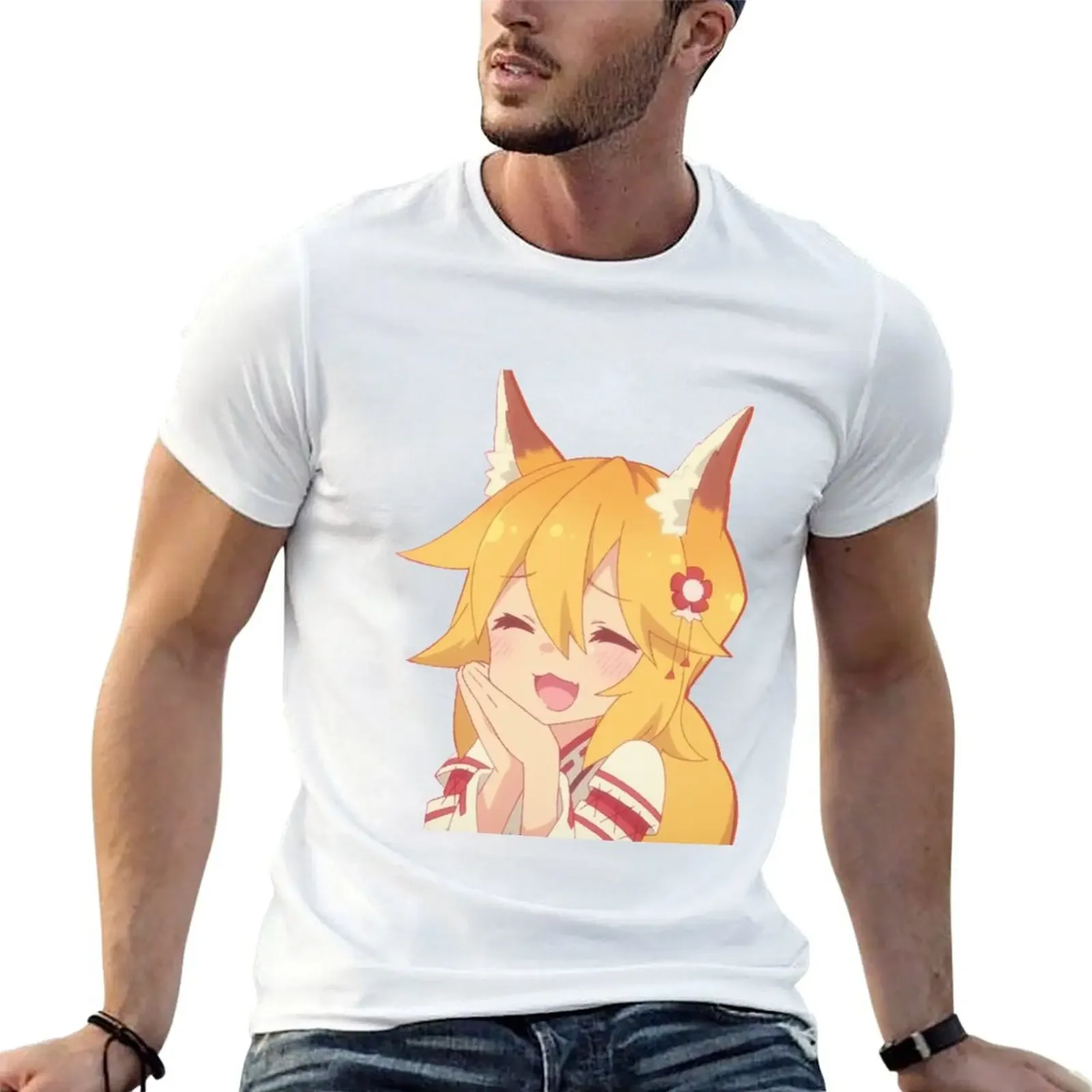 

Senko-san Cute Design T-Shirt anime figures Blouse tees mens vintage t shirts