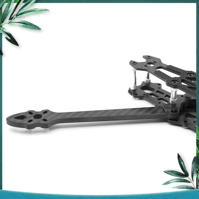 (NOVO) Mark4 com braço de 5 mm + impressão para quadricóptero Modificação FPV Fibra de carbono 7 polegadas Quadricóptero Freestyle Frame