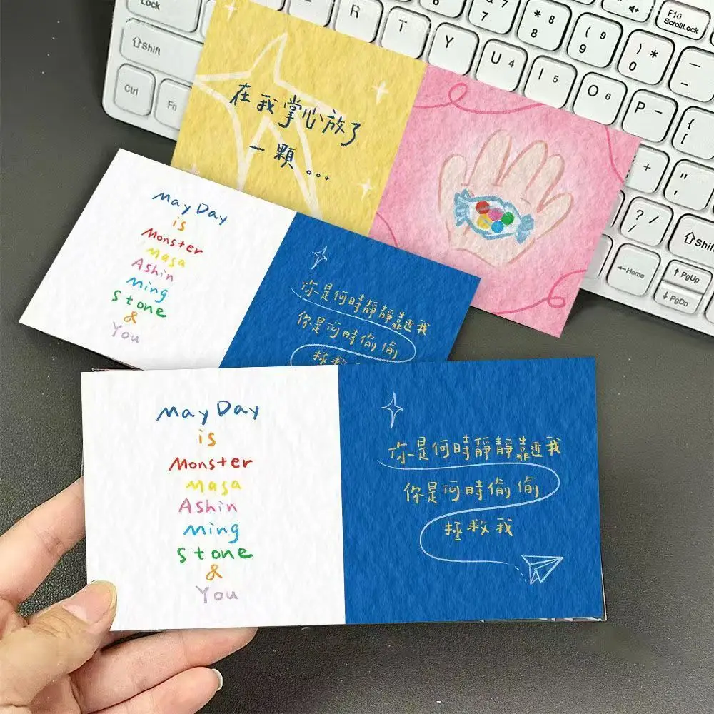 

Custom Personalized Business Cards Message Bookmark Learning Cards Thank You Cards Private Customization