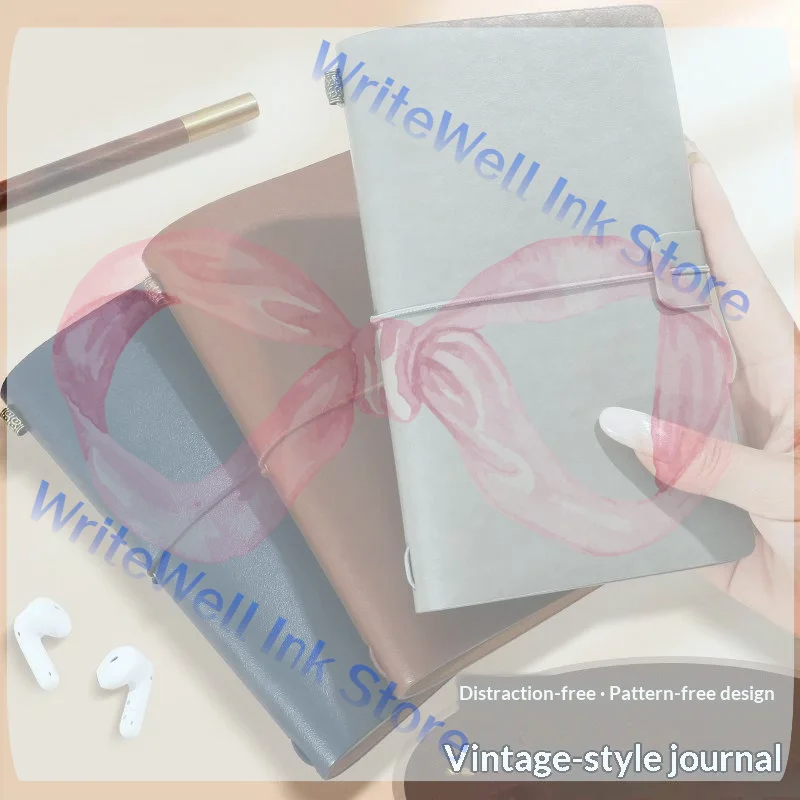 Leatherwork Journal - Vintage PU Deri Doldurulabilir Defter Yumuşak
