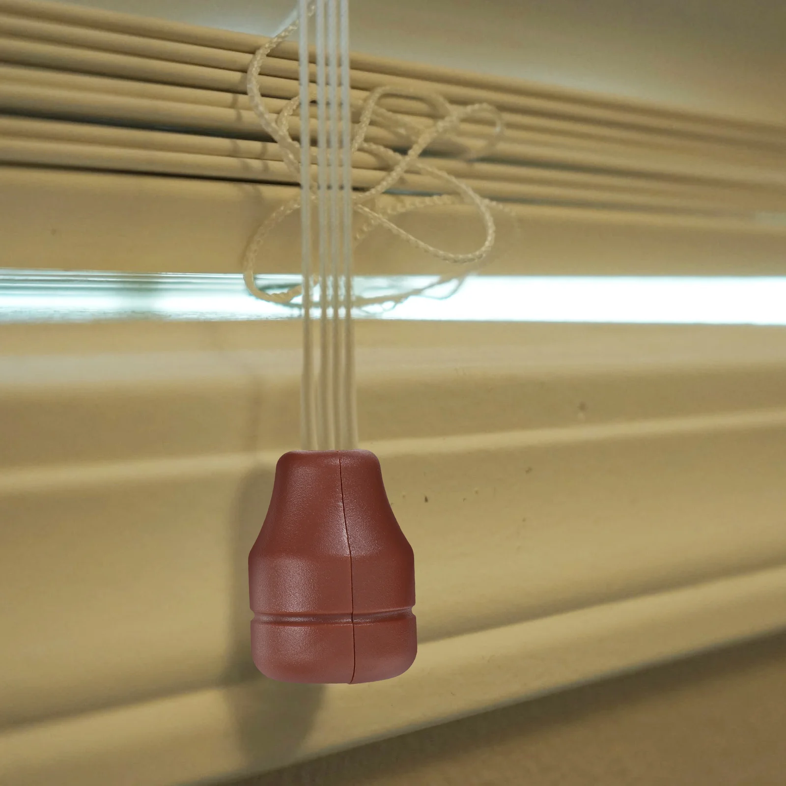 

6Pcs Window Blind Cord Handles Lightweight Plastic Knobs for Curtains Pull Ends Easy Install Stylish Elegant Home Blind Cord