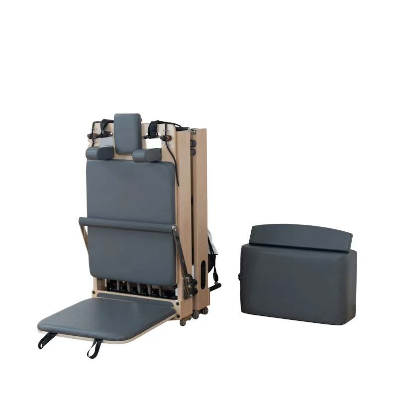 Складной складной пилатес-реформер для фитнеса, оборудование для домашнего использования, складной реформатор для пилатеса Складной складной пилатес-реформер для фитнеса, оборудование для домашнего использования, складной реформатор для пилатеса