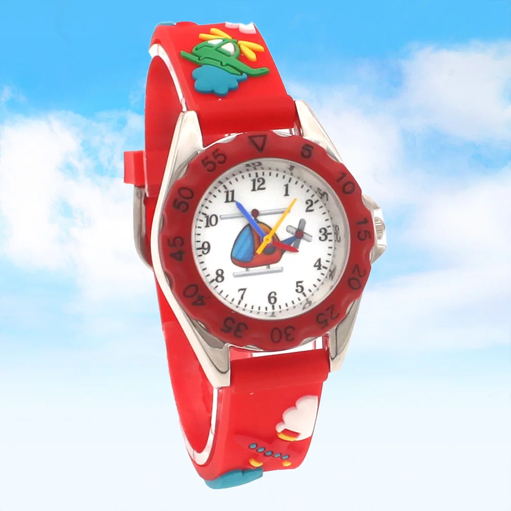 

Fashion Cartoon Quartz Watch for Boys And Girls with Silicone Strap Kids Digital Wristwatch Student Friendly Gift Idea