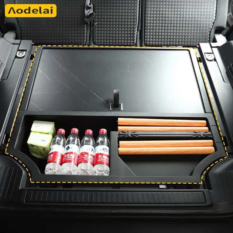 Car Trunk Storage Box for 2020-2026 Land Rover Defender L663 110 Car Accessories Base Replacement Foam Expansion Magic