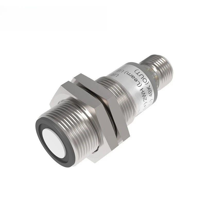 UR18-CC15 سلسلة M18 قذيفة معدنية العمياء كشف صغير دقيق مستشعر انعكاس بالموجات فوق الصوتية