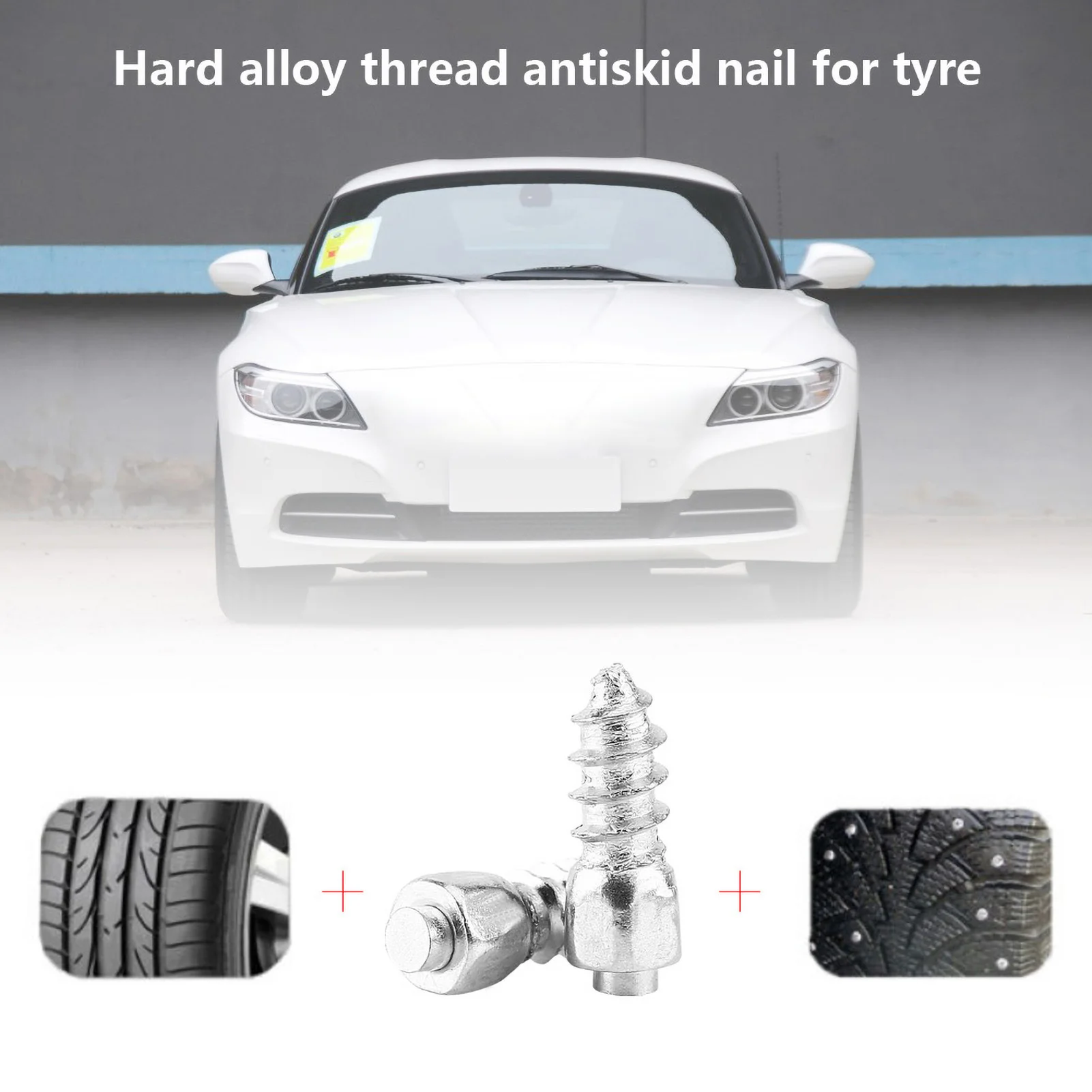 

Stud Screw 12mm Car SUV ATV Anti Slip Screw Stud Wheel Tyre Snow Tire Spikes Trim Auto Accessories Screw Tire Screw