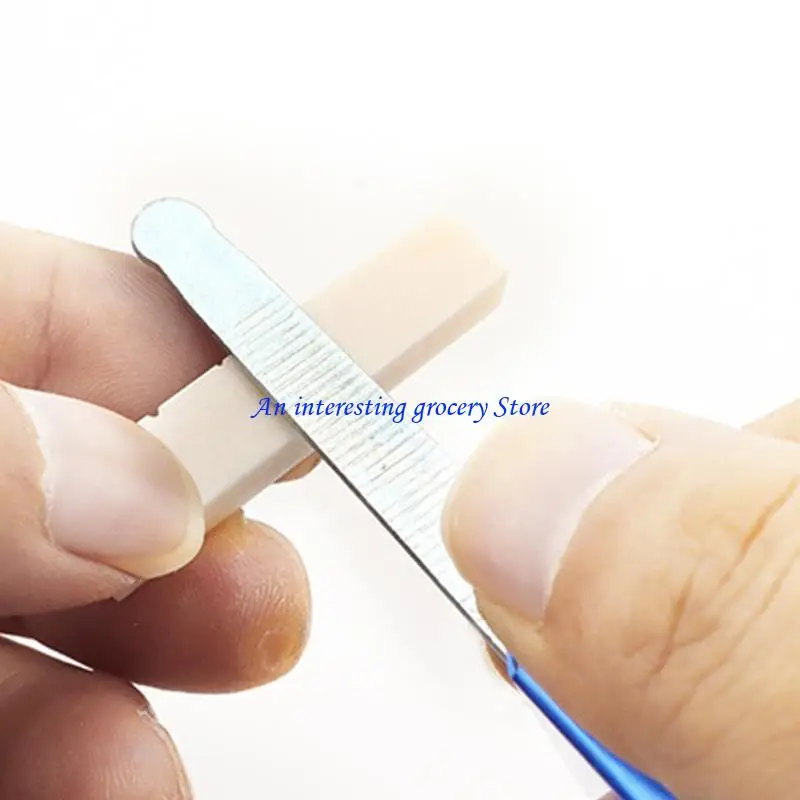 652D Guitar Bridge Saddles and Nut Slotting File Polishing Grinding Guitar Files for Acoustic Guitar Ukulele Luthier Tool