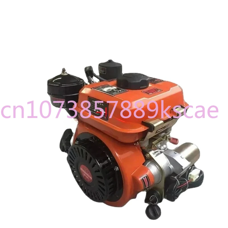 

168F Air-cooled Diesel Engine Single-cylinder 4 Horsepower Small Diesel Engine Water Pump Boat Power Threshing Machine Power