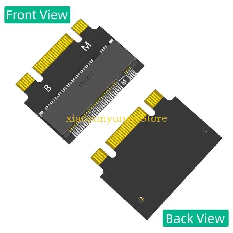 P9JB M.2 NVME M Key B+M 2230 to 2242 Extension Adapter Extension Board Replacement for T470 T480 L480 T580 X270 X280