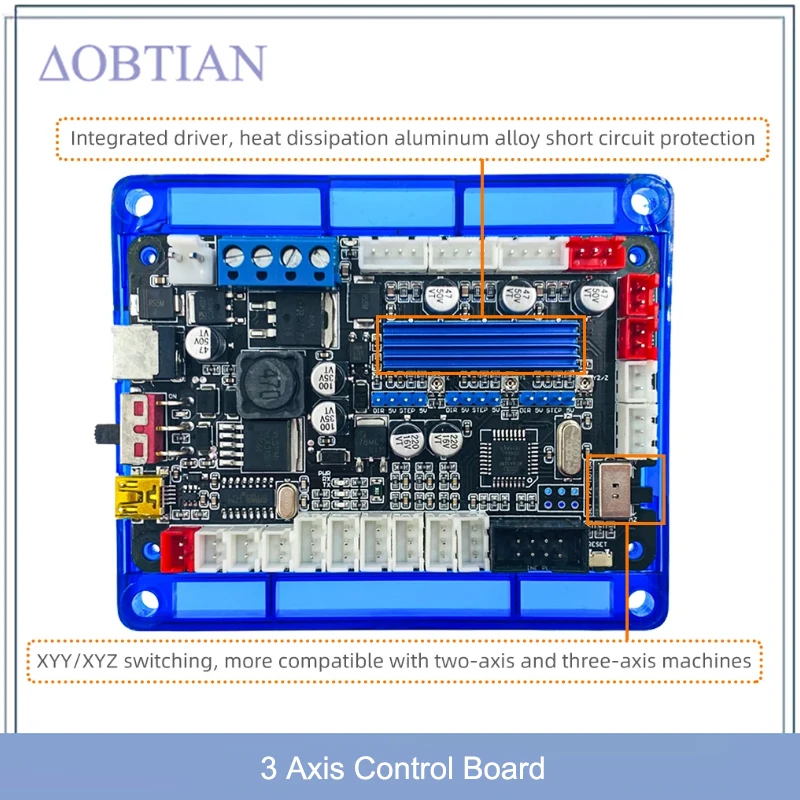 

GRBL1.1 USB Port CNC Engraving Machine Control Board, Offline Controller 3 Axis Integrated Driver,CNC 3018 Pro controller