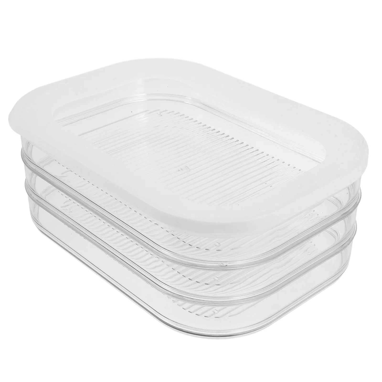 

Transparent Cheese Slice Storage Box Airtight Butter Container Fridge Organizer Food Clean Sealing Lid Design