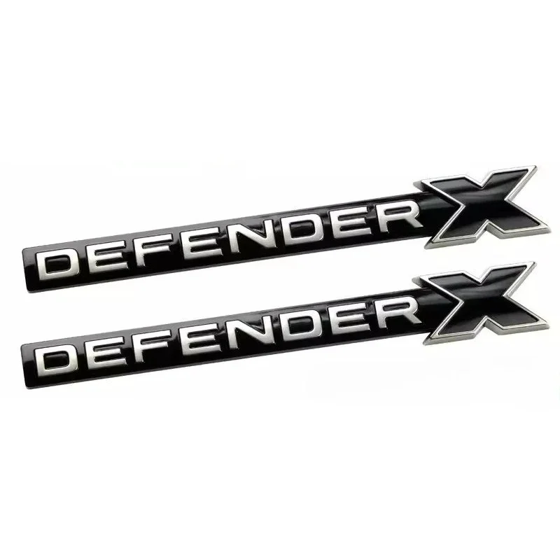 A Pair for Land Rover Defender 90 110 Side Badge Door Fender Emblem Sticker Genuine LR133408