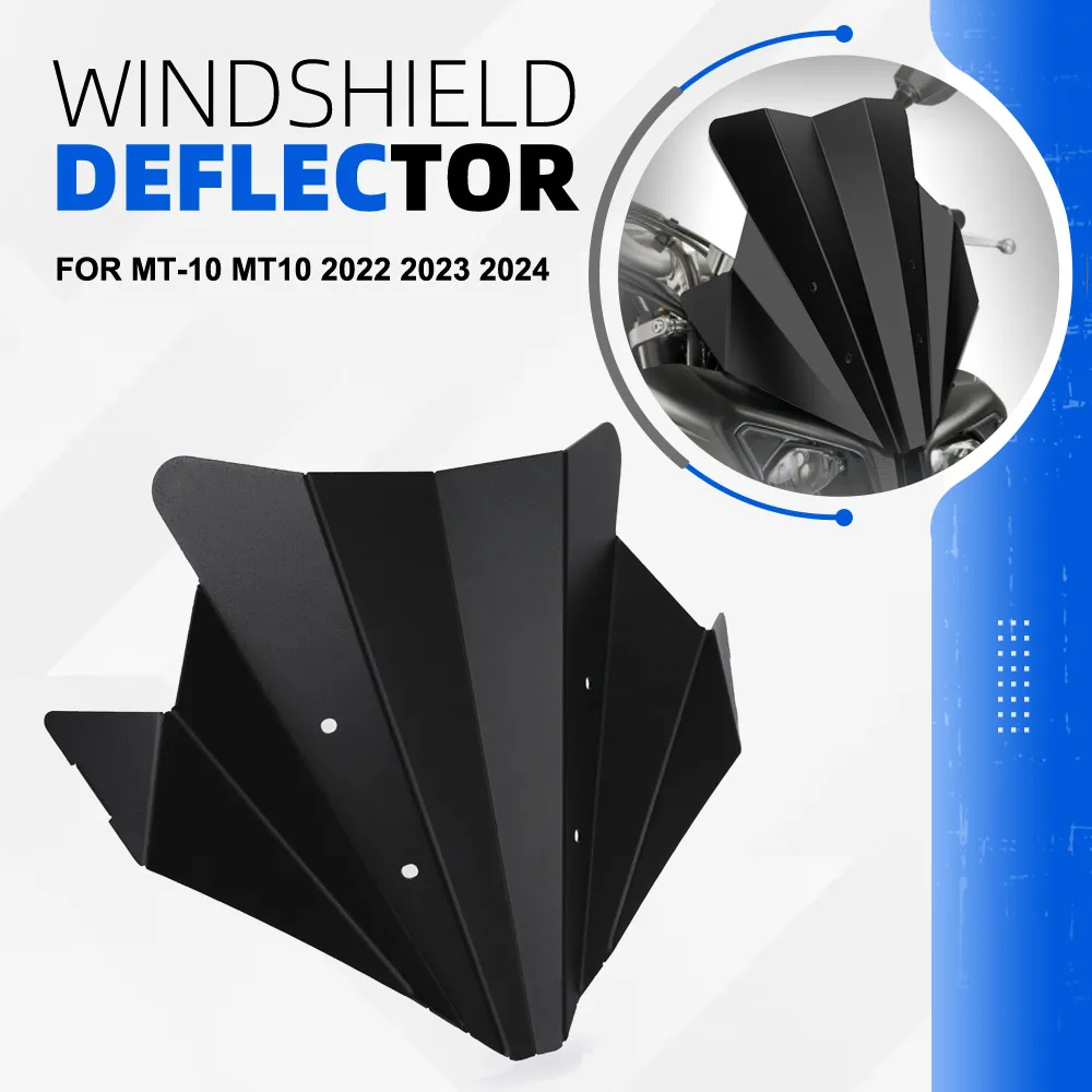 

MT10 SP MT10SP Windscreen For YAMAHA MT-10 MT10 2022 2023 2024 Motorcycle Accessories Windshield Windproof Wind Screen Deflector