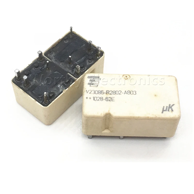 Free Shipping 10pcs/lot V23086-R2802-A803 10-pin Relay