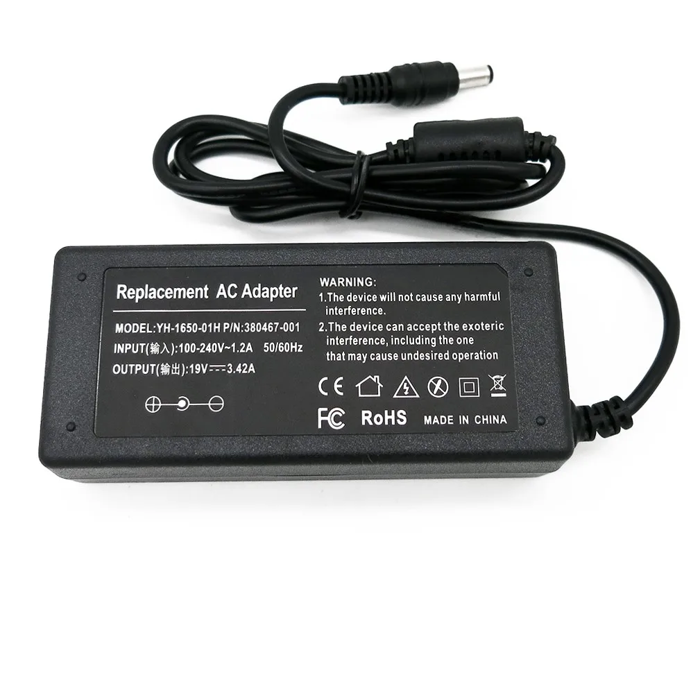 19V 3.42A 5.5x2.5mm 65W AC Laptop Adapter Charger for Asus X401A X550C A450C Y481 X501LA X551C V85 A52F X555 / TOSHIBA / GATEWAY