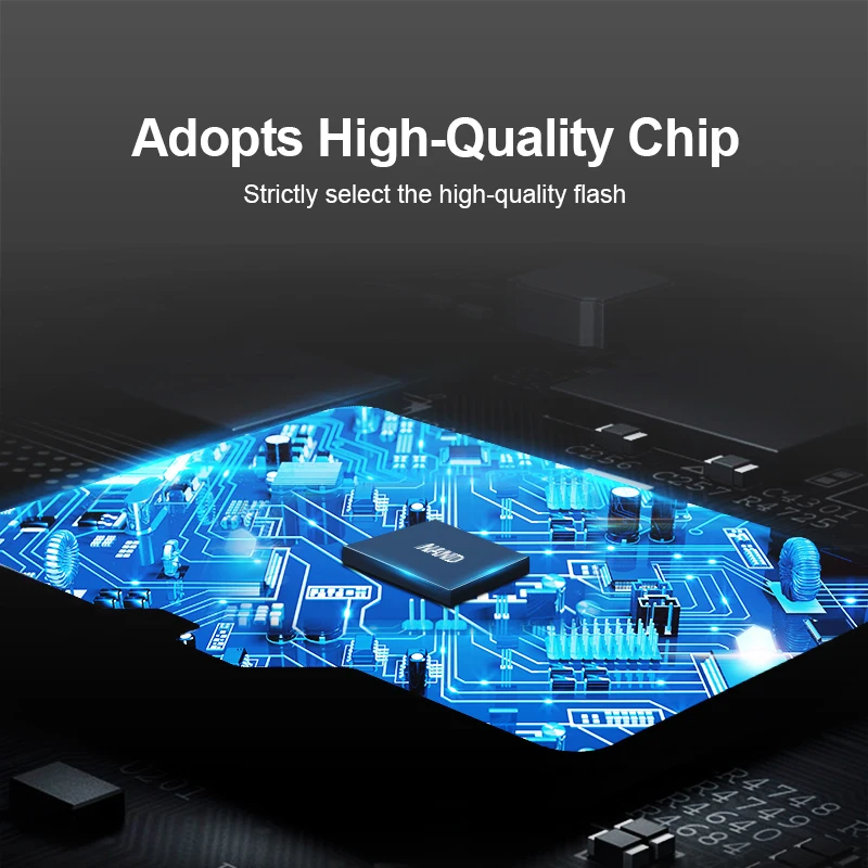 Netac Original Speicherkarte SD mit Adapter MicroSDXC Karten 512GB 256GB 128GB 64GB 32GB U3 Speicherkarte A1 P500 – Detail 8