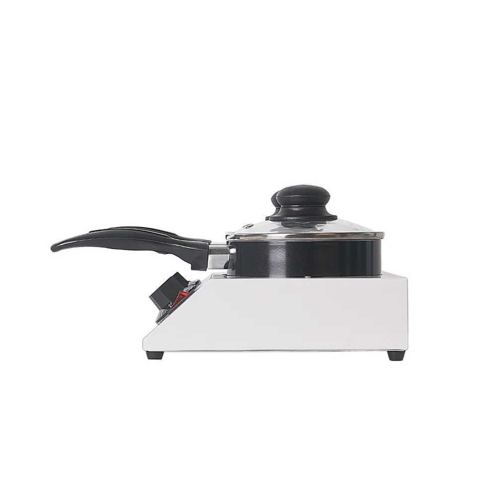 Dessert shop single head chocolate hot melt machine, electric heater chocolate
