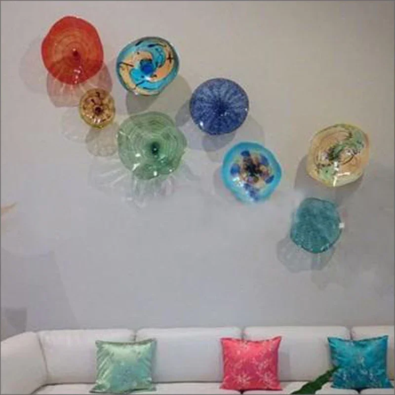 

Natural Rhythm:Hand Blown Wall Glass Decoration Wall Treatments