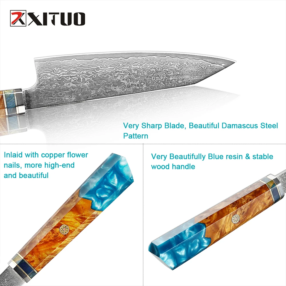 5 Inch Utility Knife Japanese Small Chef Knife Sharp Kitchen Petty Knife Fruit Paring Knife For cutting fruits and vegetables