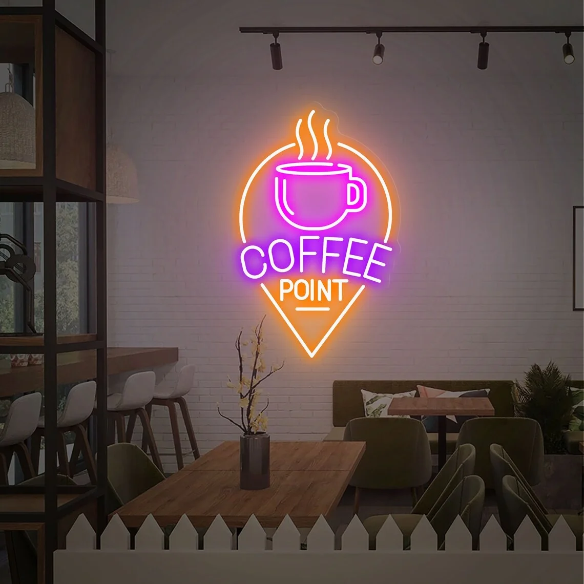 Coffee Neon Sign Custom Coffee Shop Sign Cafe Neon Sign Decor Coffee Led Sign Coffee Neon Light Coffee Bar Sign