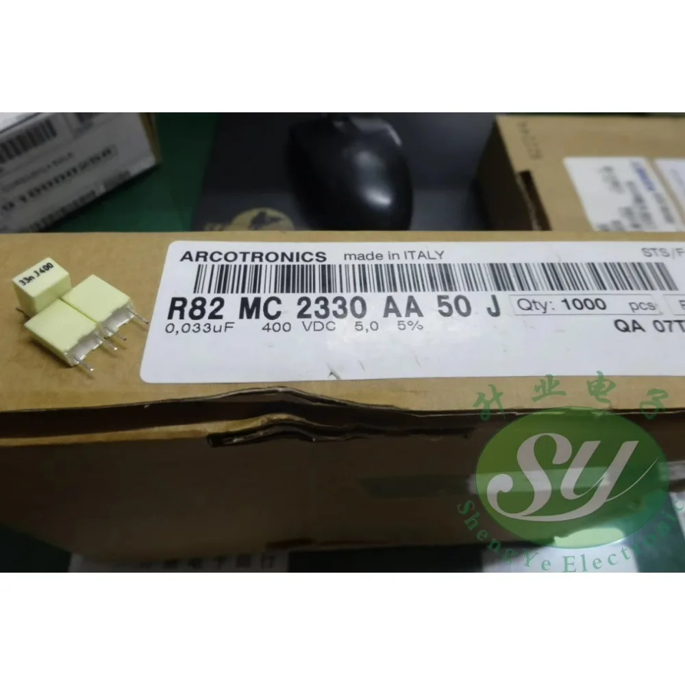 

50PCS AV R82 0.033uf/400V 33nf 333 brand-new 5mm film capacitor