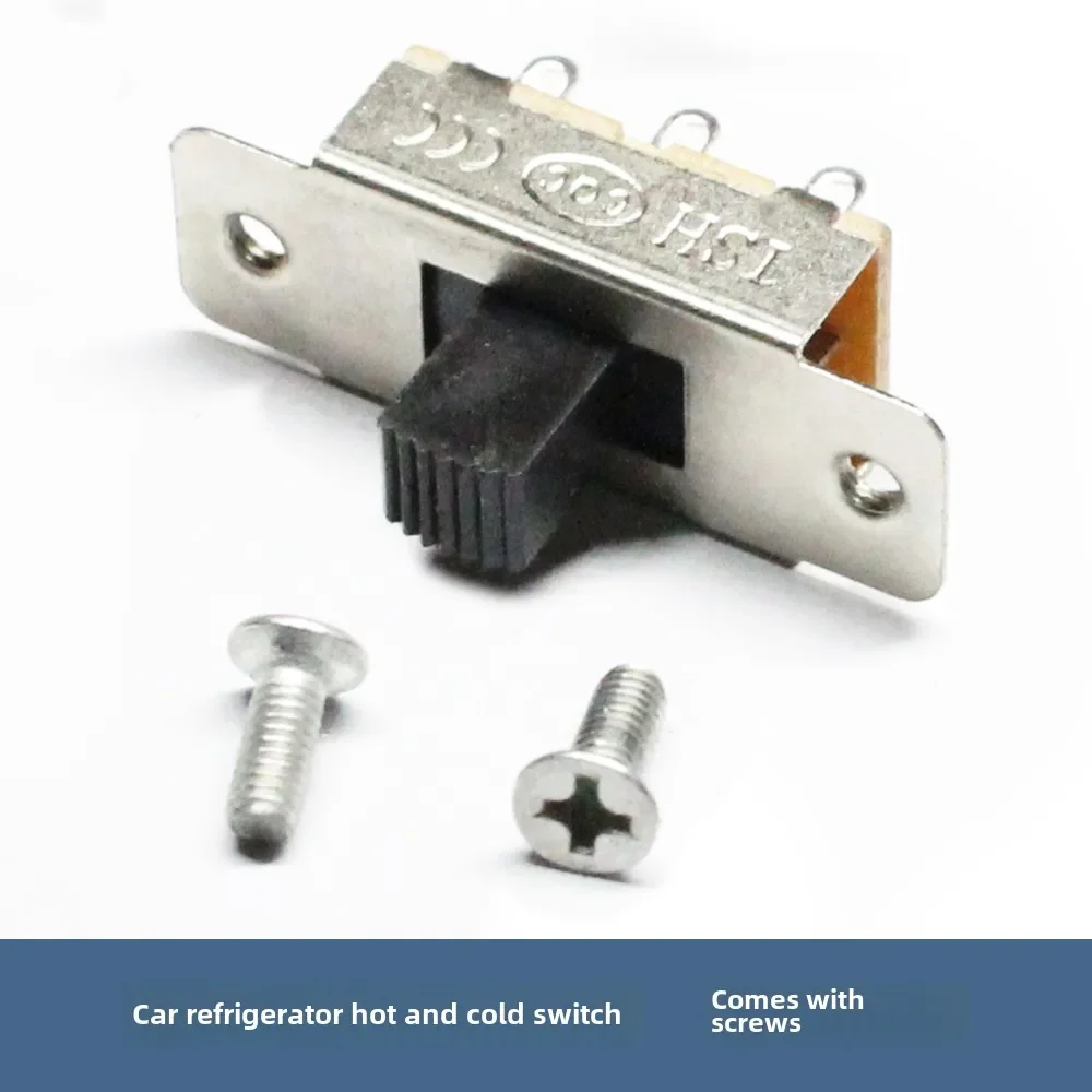 Mini refrigerator toggle switch 6A high current hot and cold dual-use 3 gears car refrigerator universal