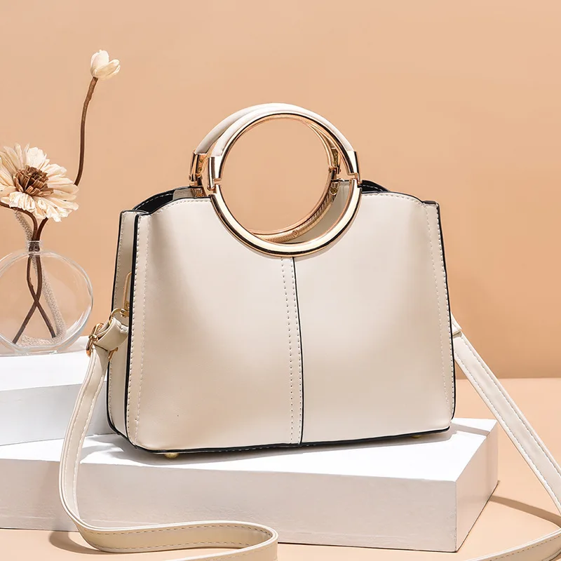 

High-quality Pu Leather Women Bags 2025 New Solid Color Luxury Women's Versatile Handbag Casual Feminina Crossbody Shoulder Bags